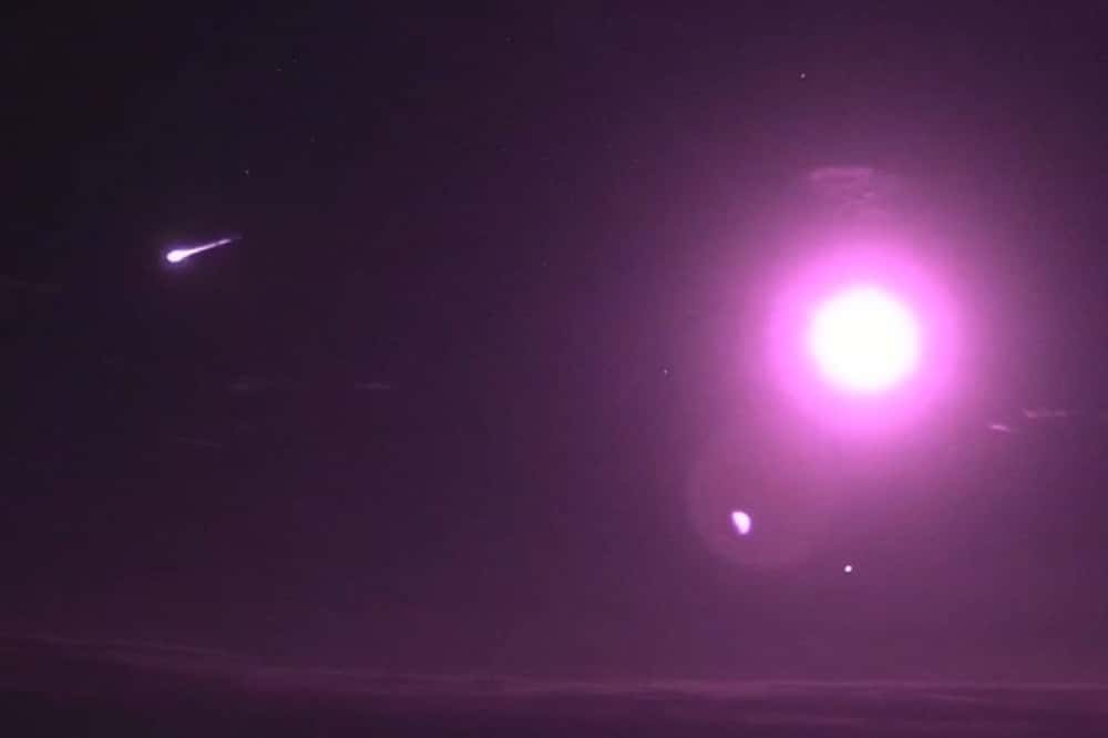 Над Свердловской областью можно было увидеть два ярких метеора и полярное сияние