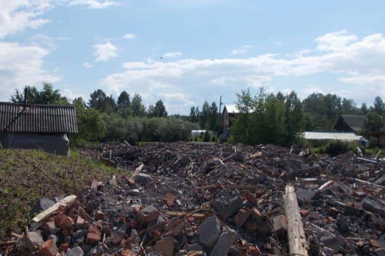 Под Нижним Тагилом обнаружили незаконный сброс строительных отходов