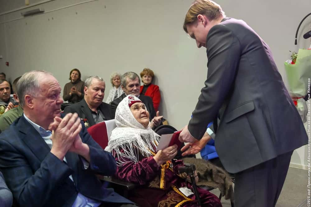 В Нижнем Тагиле труженице тыла вручили медаль ко Дню Победы в Великой Отечественной войне