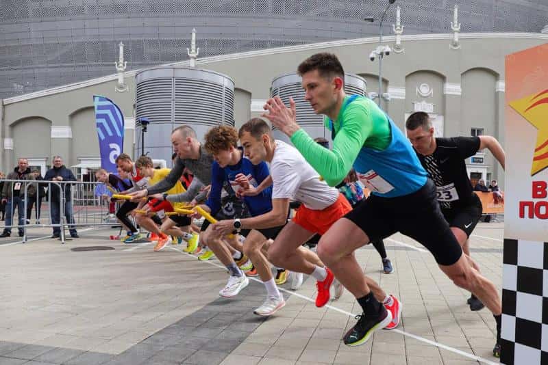 Более 2 тысяч свердловчан приняли участие в легкоатлетической эстафете «Весна Победы»  