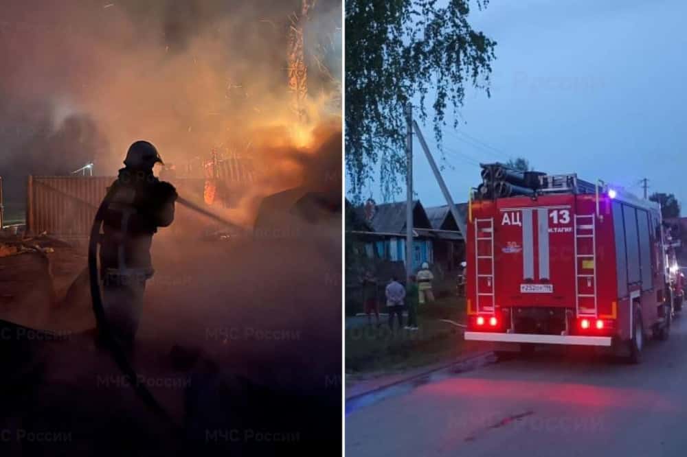 Под Нижним Тагилом произошло два пожара: в одном из них погиб человек