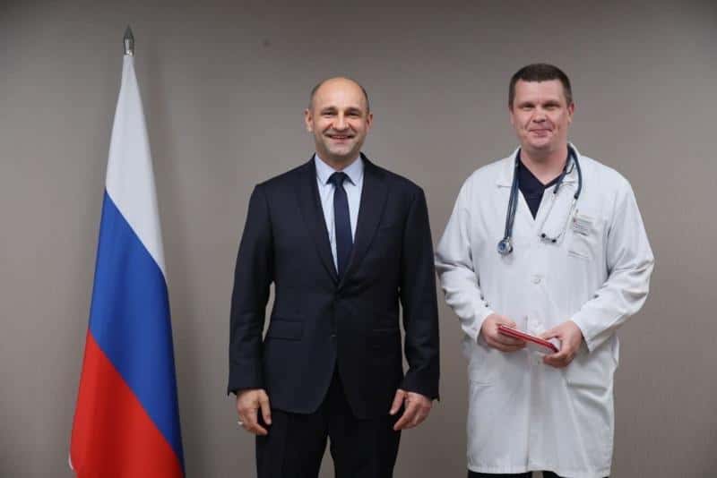 Тагильскому врачу Андрею Шерстобитову вручили медаль Луки Крымского за заслуги перед медициной  