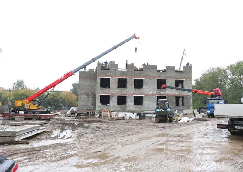 В Нижнем Тагиле строят два новых детских сада на 400 детей