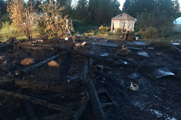 68-летняя пенсионерка погибла в пожаре под Нижним Тагилом