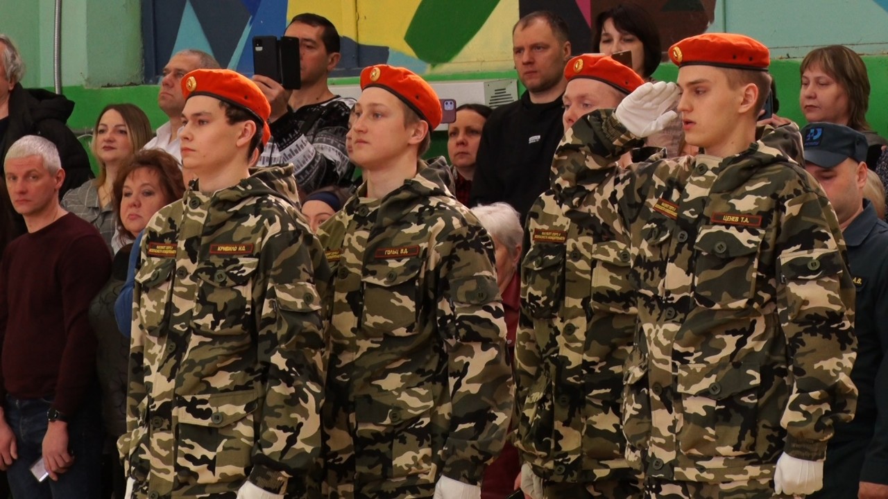 Молодые спасатели дали торжественную клятву в Нижнем Тагиле