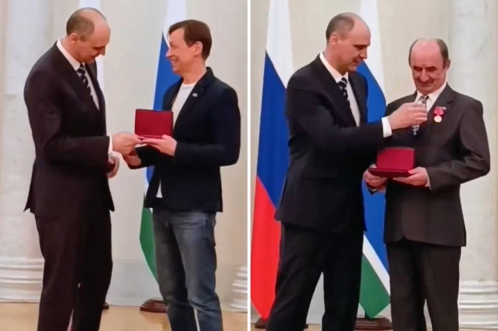 Тагильчанам Игорю Булыгину и Сергею Зырянову вручили высокие государственные награды | Выдающимся уральцам вручили государственные награды по указу Владимира Путина Тагильчанам Игорю Булыгину и Сергею Зырянову вручили высокие государственные награды | Выдающимся уральцам вручили государственные награды по указу Владимира Путина