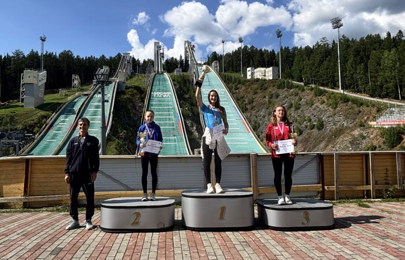 Кристина Прокопьева выиграла золото Кубка России на трамплине К-120 | Триумф в Нижнем Тагиле: воспитанница «Аиста» стала чемпионкой Кубка России