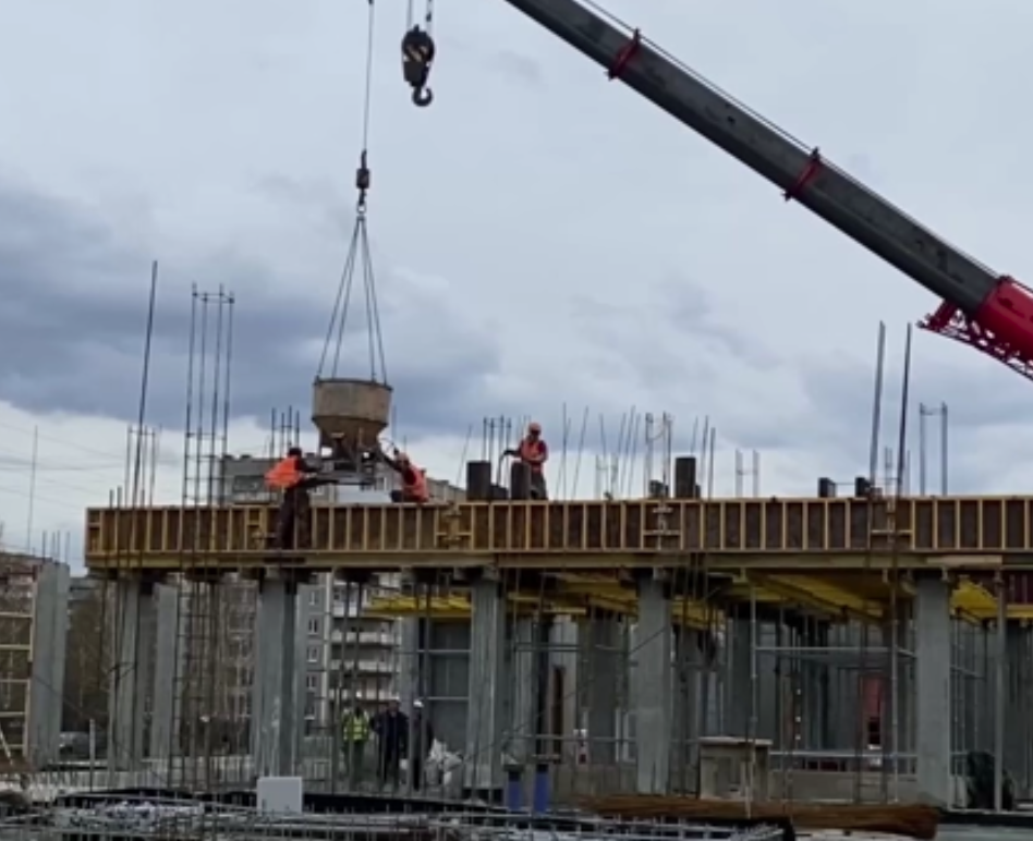 Продолжается строительство Культурно-образовательного центра на ГГМ | Продолжается строительство Культурно-образовательного центра на ГГМ