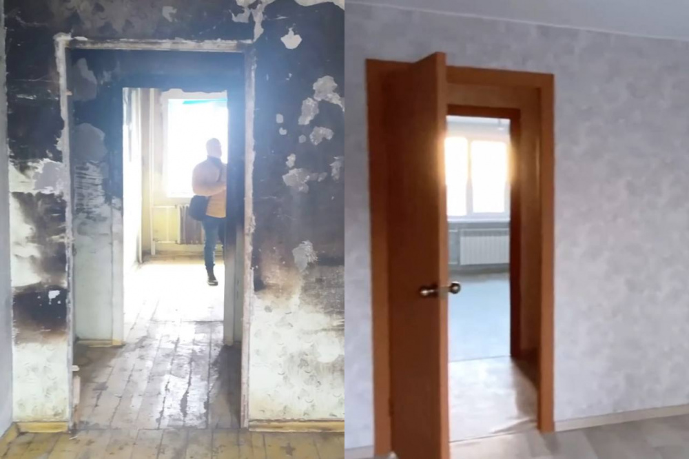 Глава Нижнего Тагила побывал в отремонтированной муниципальной квартире на улице Карла Маркса | На Урале ремонтируются муниципальные квартиры 