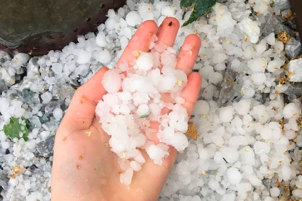 В Нижнем Тагиле прошла сильная гроза с градом