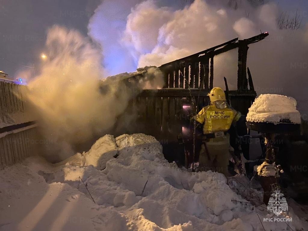 В Нижнем Тагиле Рождество началось с пожара