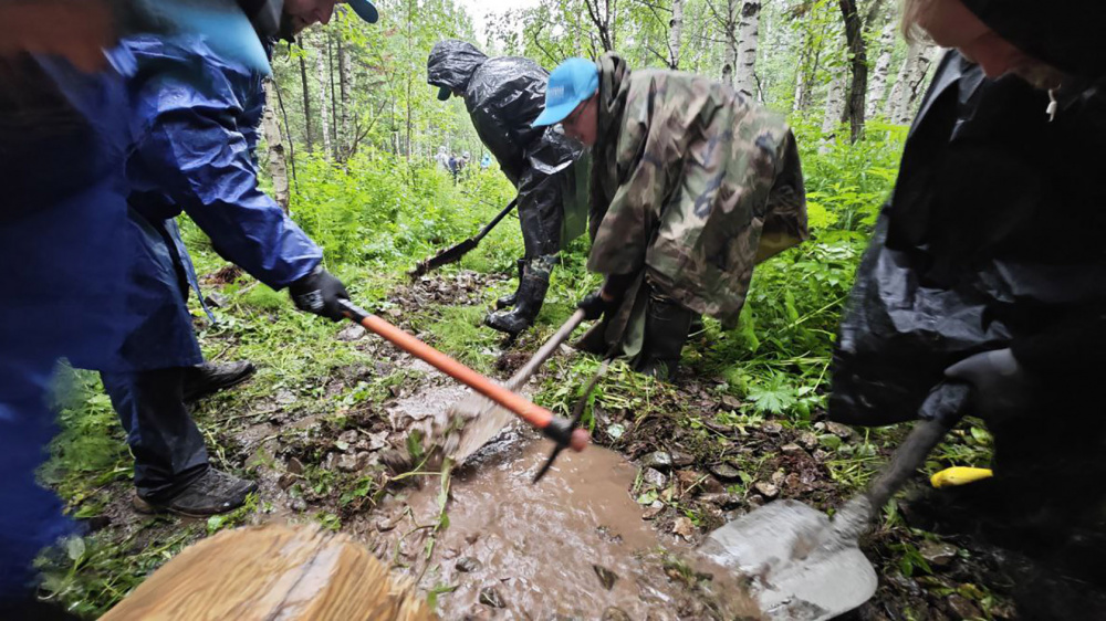 В заповеднике под Нижнем Тагилом оборудовали первые источники питьевой воды | Первые обустроенные родники появились в заповеднике под Нижнем Тагилом