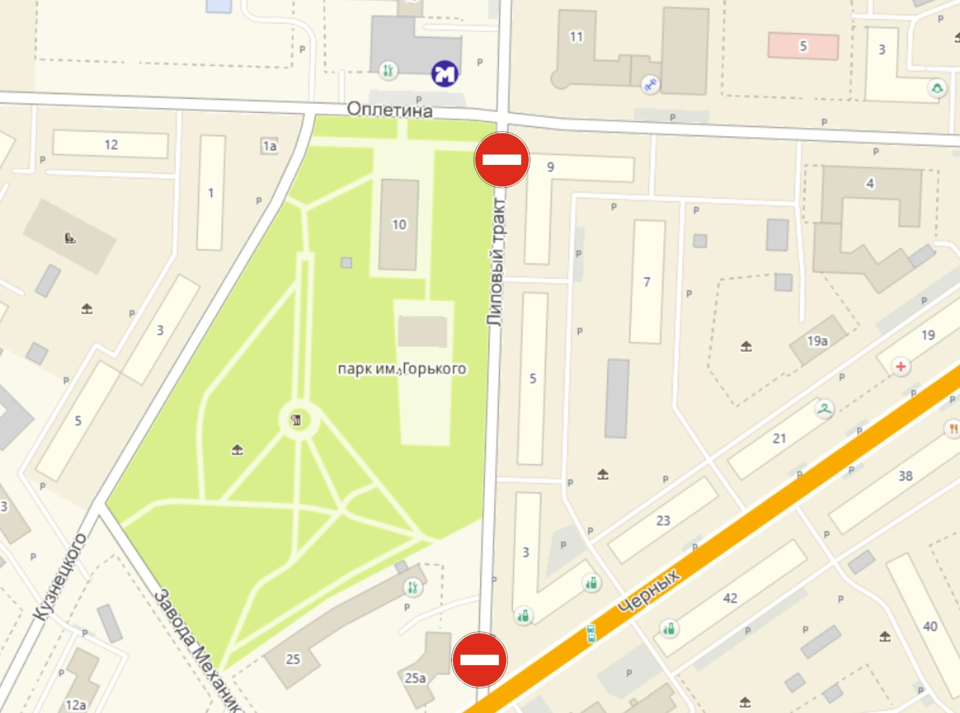 В Нижнем Тагиле закроют участок улицы Липовый тракт на месяц