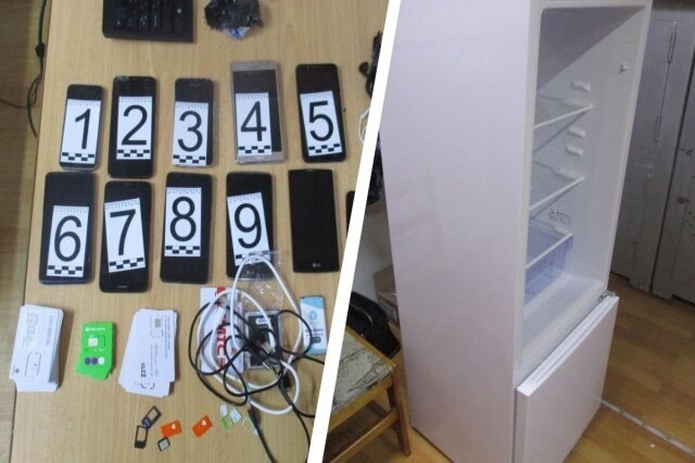 Во время обысков в свердловских колониях за год нашли почти тысячу телефонов