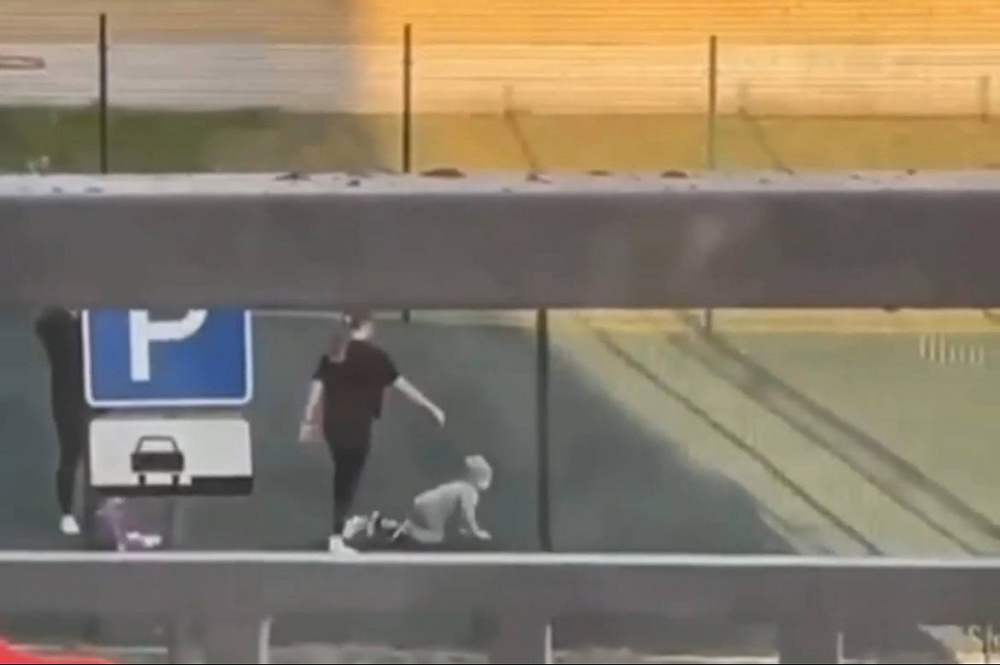 Квадроберы сходят с ума: женщина выгуливала своего ребенка на поводке | В Омске ребенок-квадробер гулял по улице на поводке