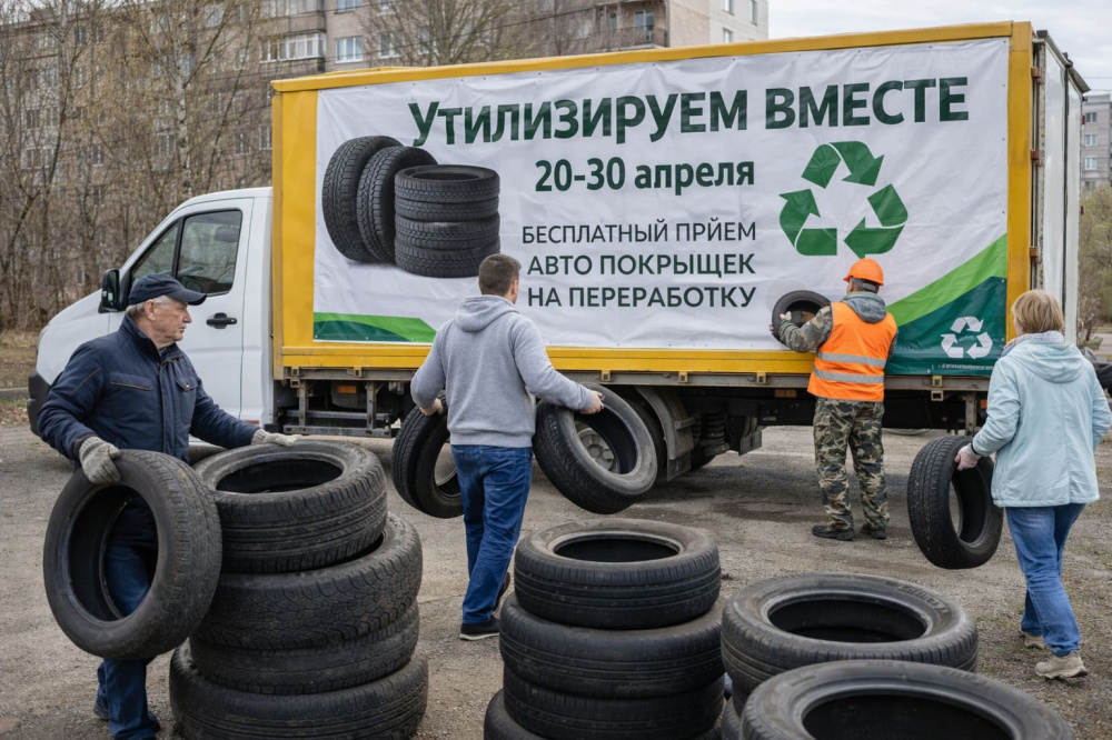 В Нижнем Тагиле бесплатно примут старые шины: акция пройдет с 20 по 30 апреля | В Нижнем Тагиле стартует акция по утилизации шин