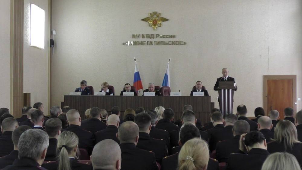 В полиции подвели итоги работы по борьбе с преступностью в Нижнем Тагиле