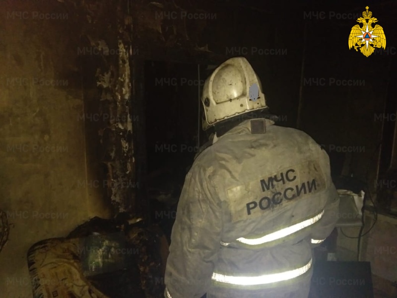 Ночью в Нижнем Тагиле сгорел садовый дом