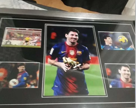 Фото с автографом Месси продают в Нижнем Тагиле за 35 тысяч