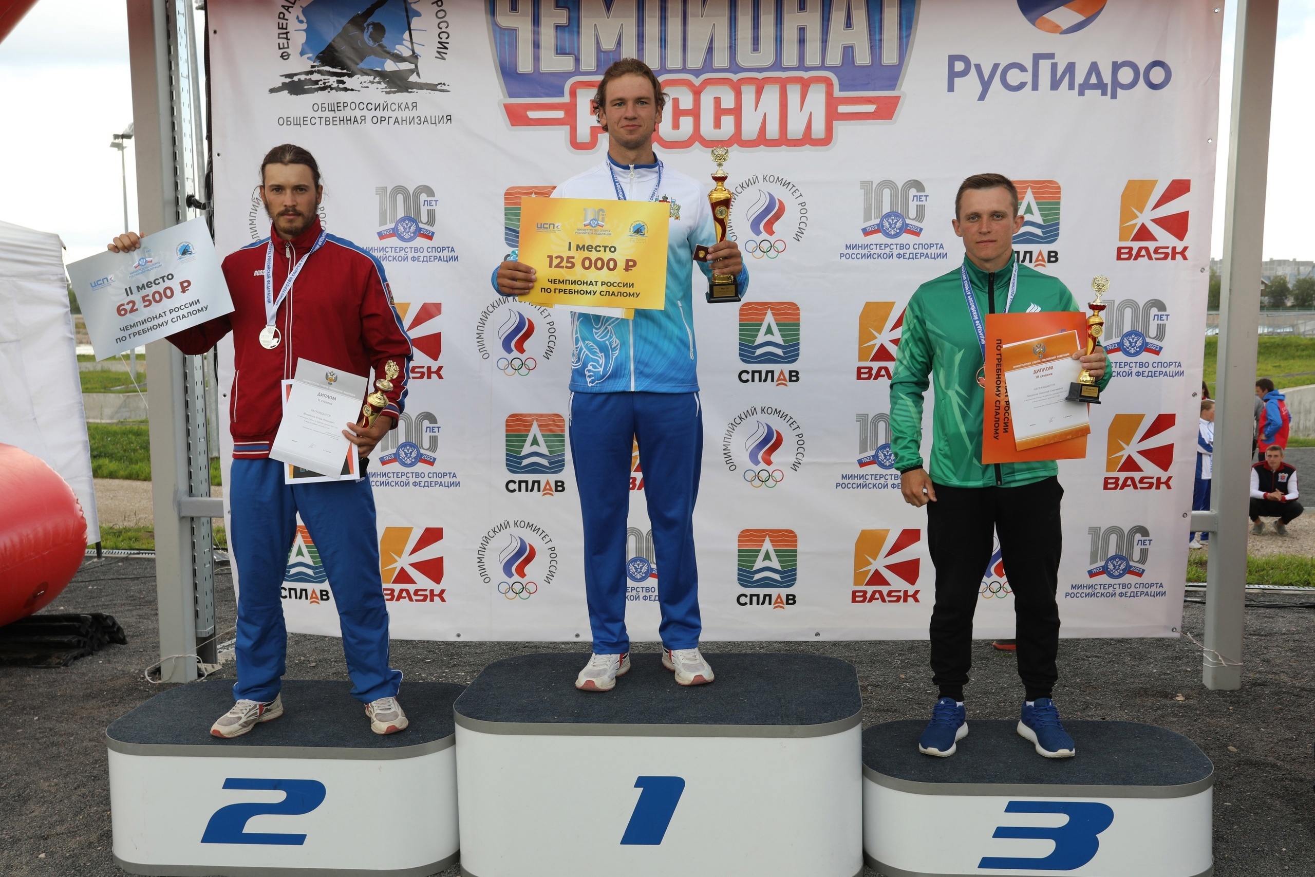 Тагильчанин Дмитрий Храмцов стал чемпионом России по гребному слалому в каноэ