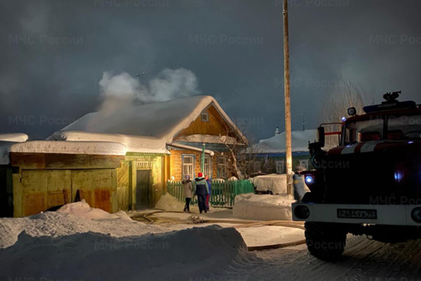 Накануне вечером в Нижнем Тагиле горел частный жилой дом