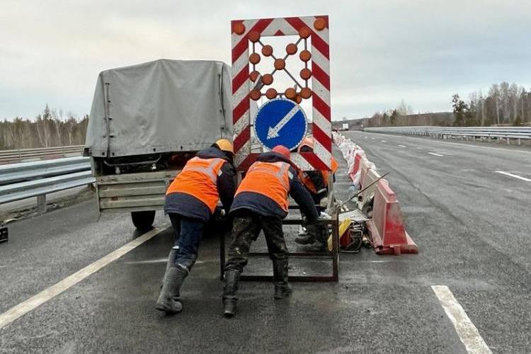 На дороге «Екатеринбург-Нижний Тагил-Серов» досрочно отремонтировали путепровод | На Уральской автодороге открыли движение транспорта по путепроводу На дороге «Екатеринбург-Нижний Тагил-Серов» досрочно отремонтировали путепровод | На Уральской автодороге открыли движение транспорта по путепроводу