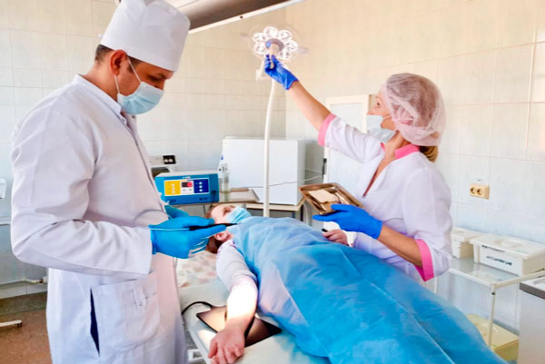 В рамках модернизации первичного звена здравоохранения оснащены три хирургических кабинета