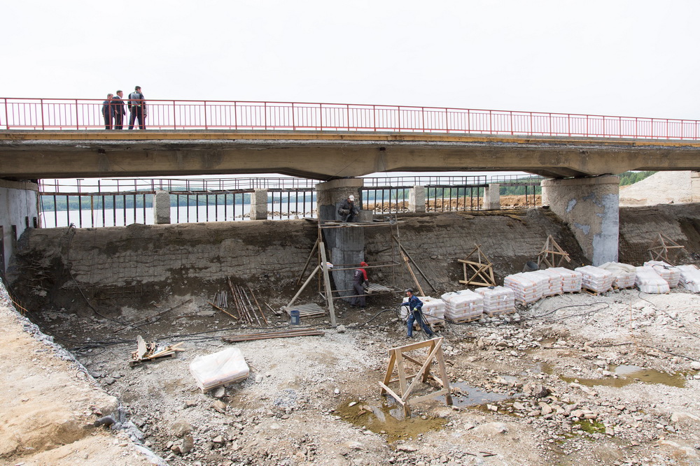 В Нижнем Тагиле продолжается капитальный ремонт плотины на Верхне-Выйском водохранилище