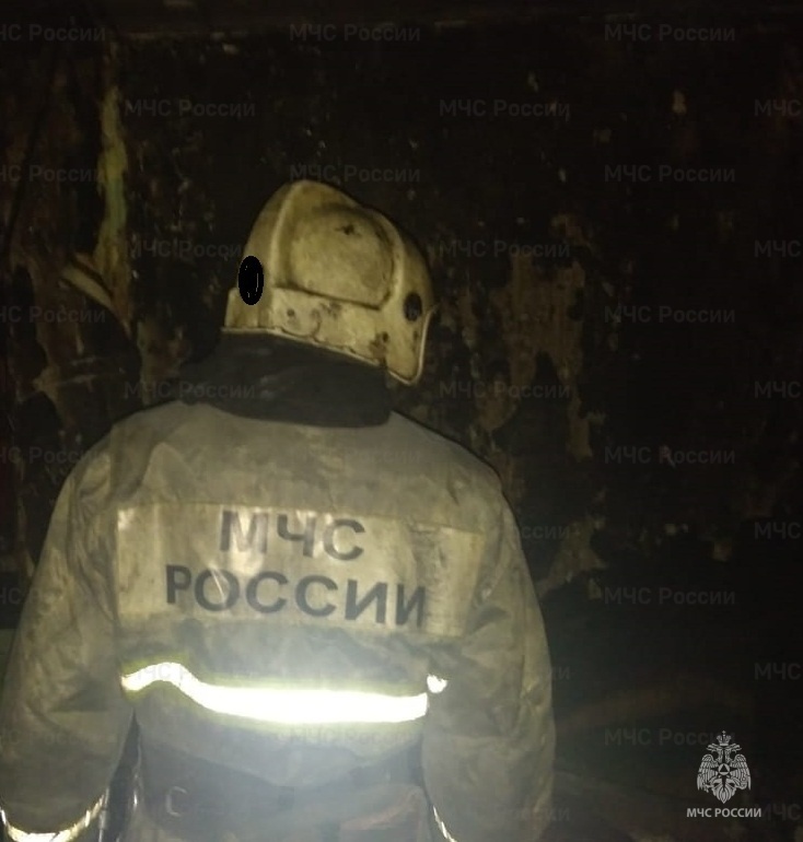 Заброшенное здание уничтожено огнём в Нижнем Тагиле