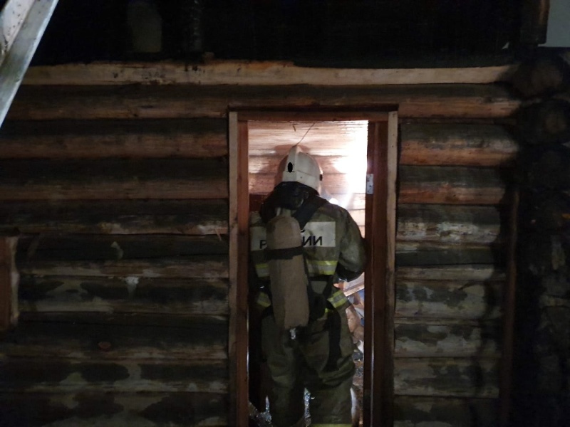 Накануне вечером в Тагиле горела баня