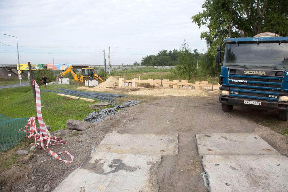 В Нижнем Тагиле возводят новый въездной знак