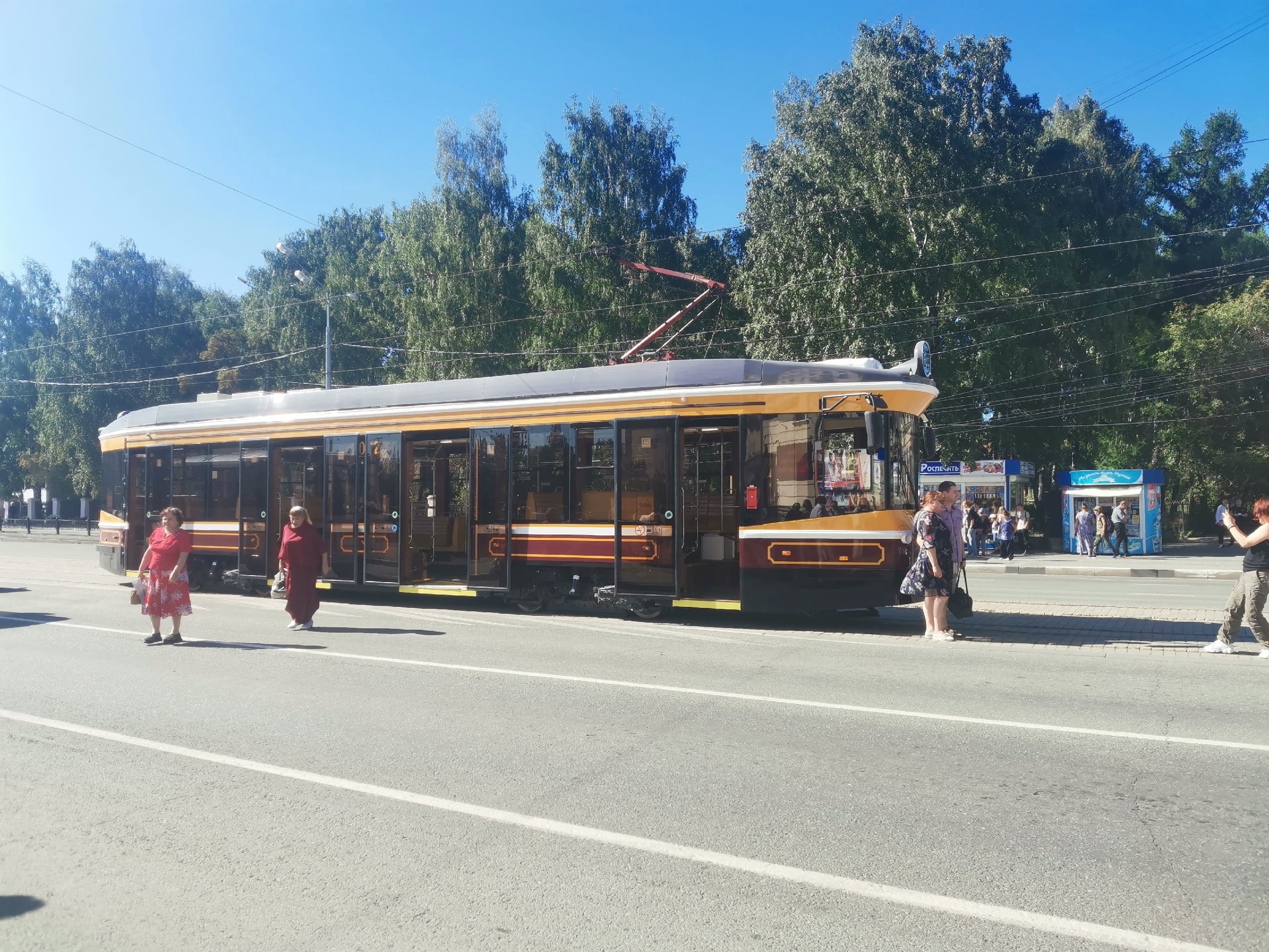 В Нижнем Тагиле состоялась состоялась экскурсия на ретротрамвае, посвященная Дню города