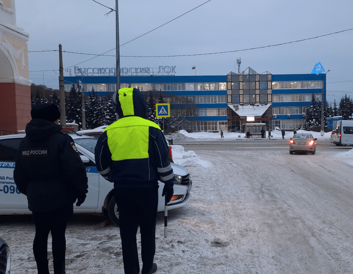 Госавтоинспекция провела рейдовое мероприятие "Пешеход. Пешеходный переход"