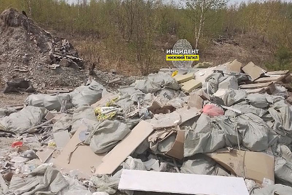 Жители Нижнего Тагила пожаловались на свалку строительного мусора