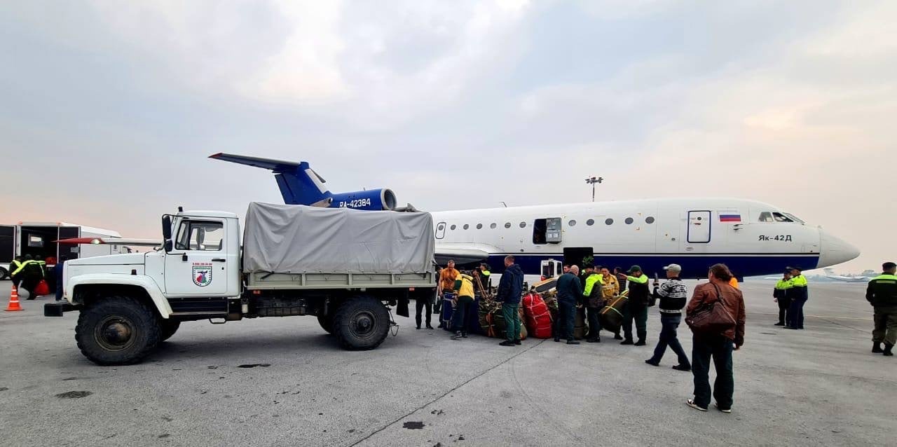 Десантники из Бурятии присоединяются к борьбе с природными пожарами на Среднем Урале