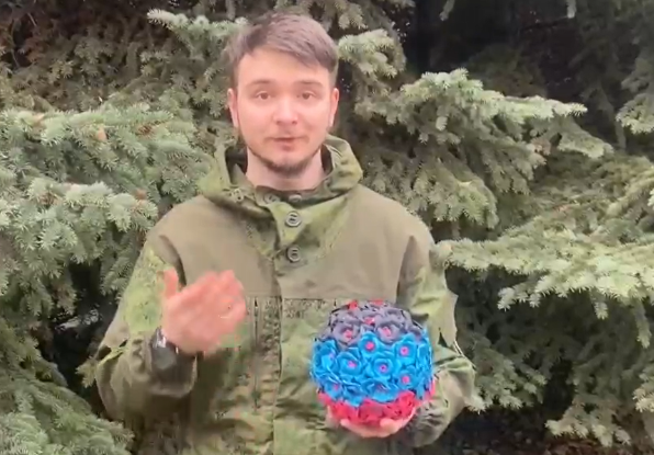 Дети Донбасса прислали на Урал необычную новогоднюю игрушку