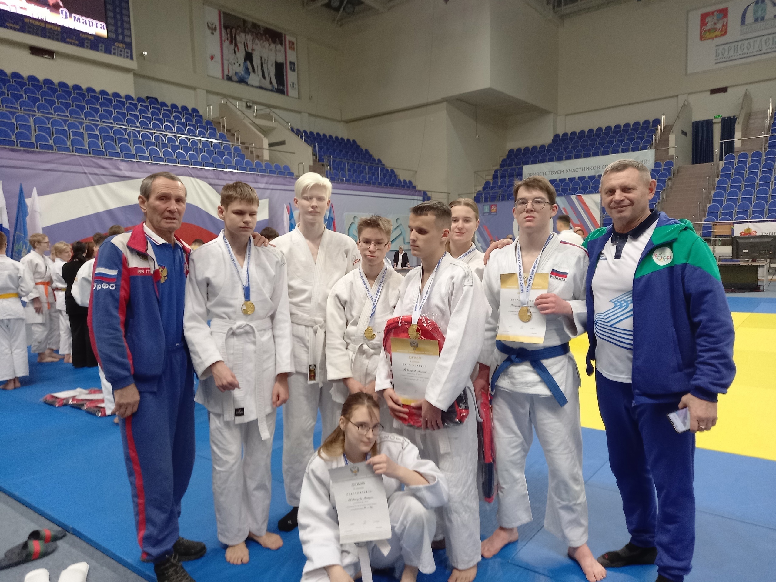 Нижний Тагил гордится: незрячие дзюдоисты завоевали две золотые медали на первенстве России