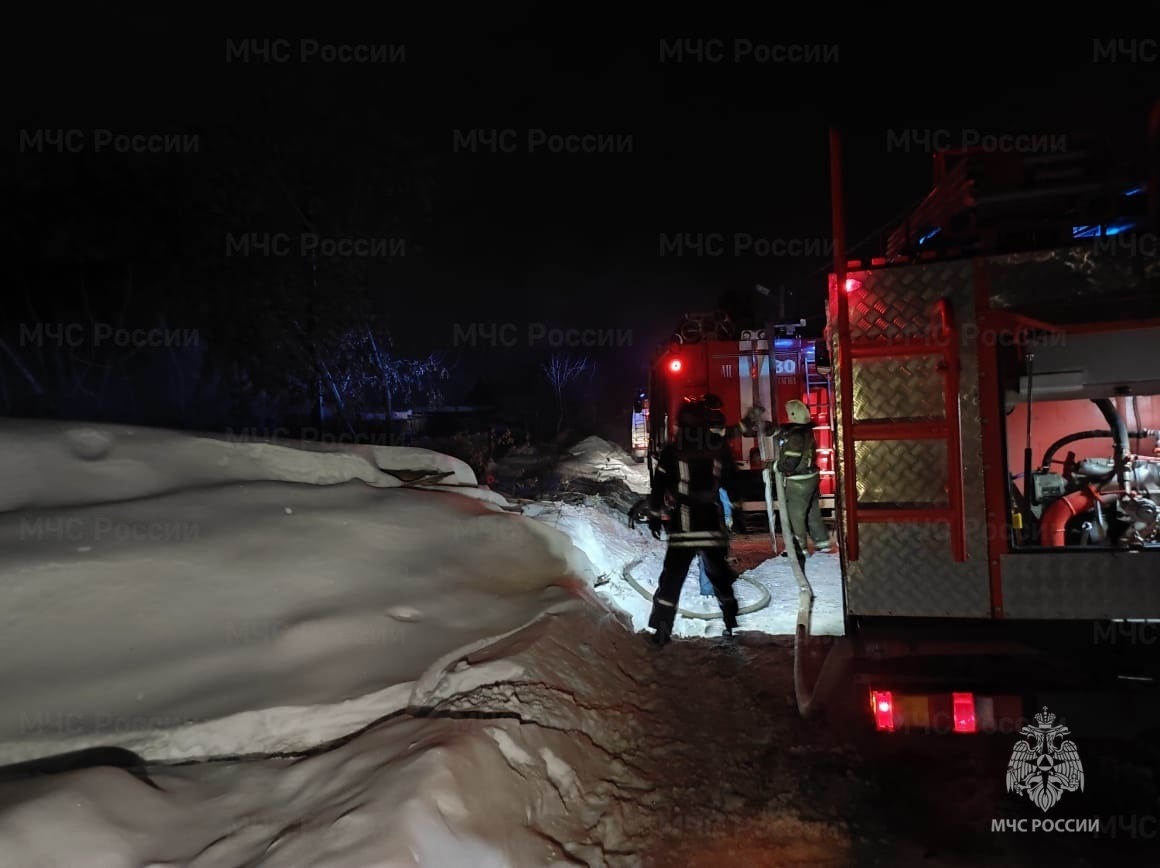 В Нижнем Тагиле произошёл крупный пожар