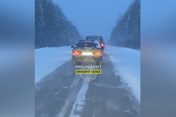 Тагильчане пожаловались на заснеженный Серовский тракт