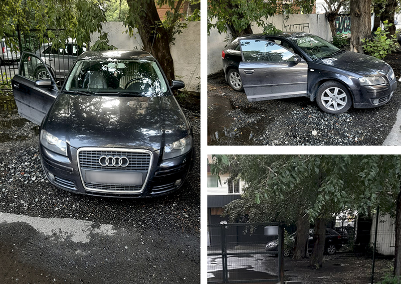На Урале Ауди арестовали в счет погашения долга