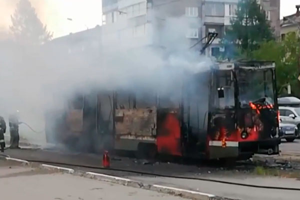В Нижнем Тагиле прокуратура проводит проверку в связи с возгоранием трамвая