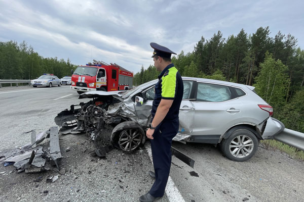 Под Нижним Тагилом в ДТП травмы получили четыре человека, из них двое детей