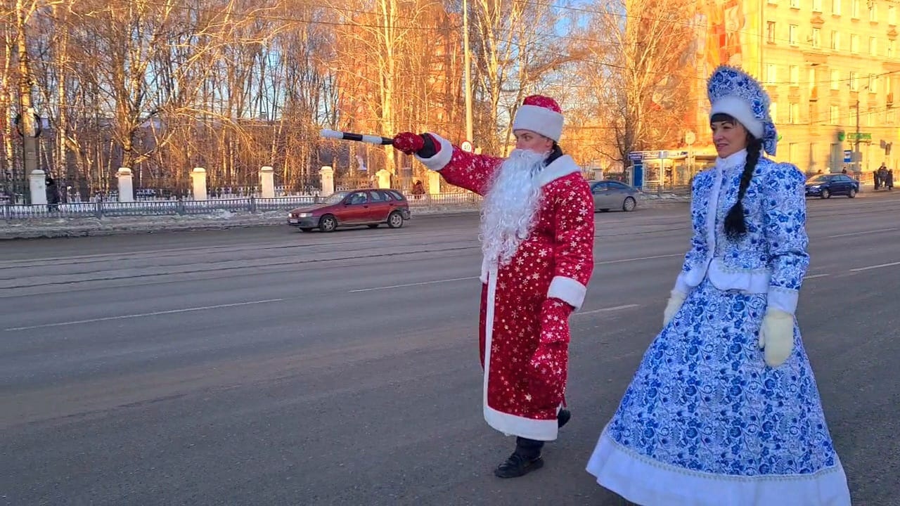 Тагильчане поддержали акцию "Полицейский Дед Мороз"