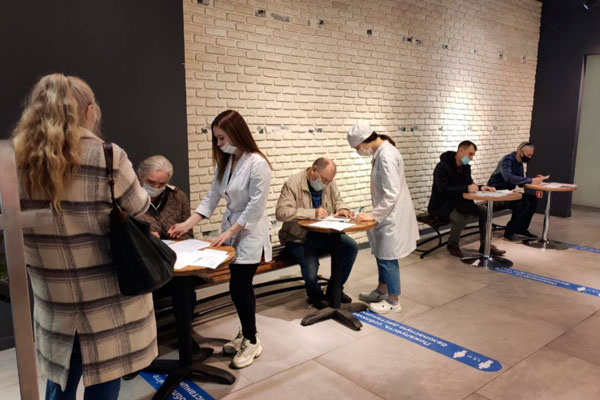 В выходные в ТРЦ «DEPO» можно будет бесплатно поставить прививку от COVID-19