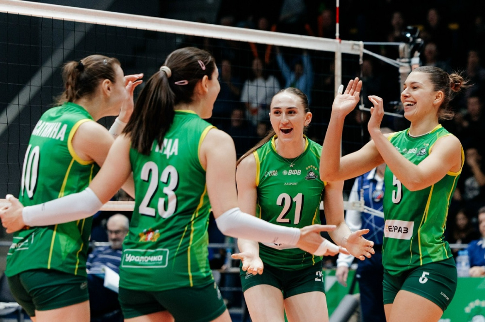 «Уралочка-НТМК» из Нижнего Тагила разгромила челябинское «Динамо» в Суперлиге | Нижнетагильская «Уралочка-НТМК» победила «Динамо-Метар» из Челябинска