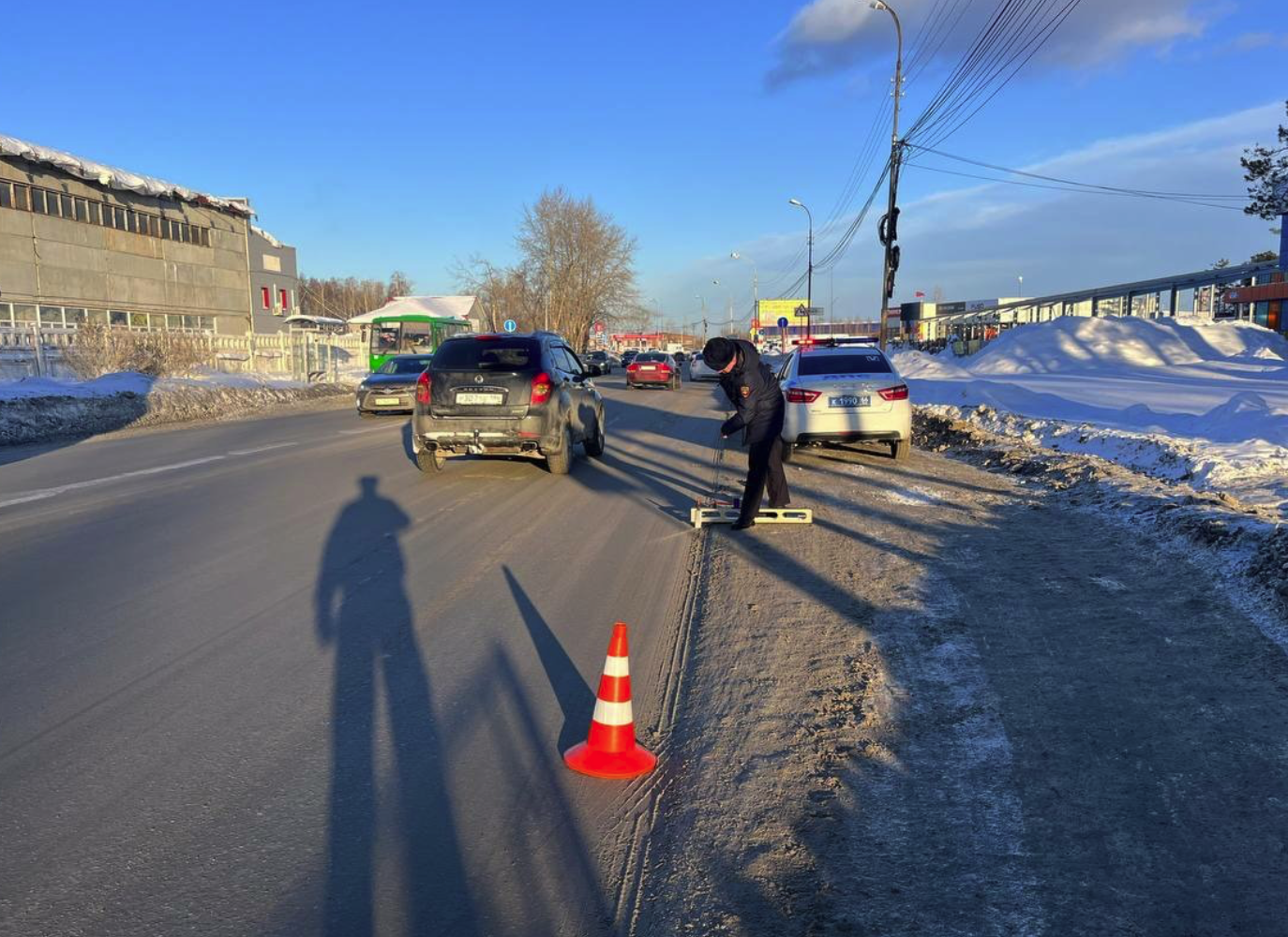 Госавтоинспекция возбудила три административных производства в отношении ор­ганизации, отвечаю­щей за содержание дорог