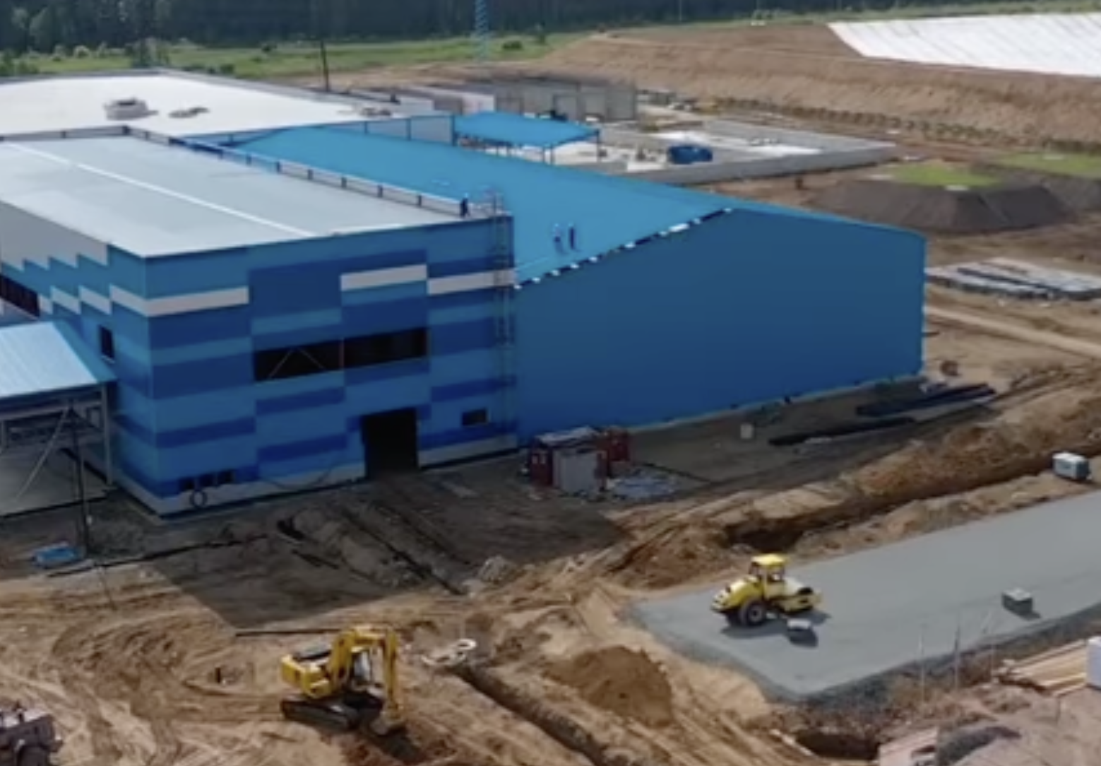 Строительство мусоросортировочного комплекса и полигона выходит на финишную прямую