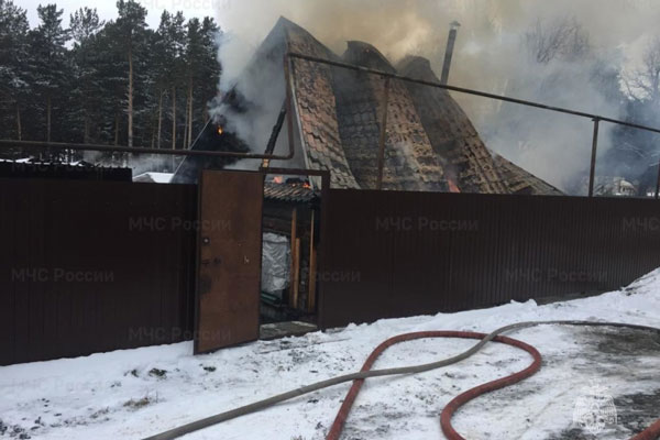 В субботу в Нижнем Тагиле сгорела баня