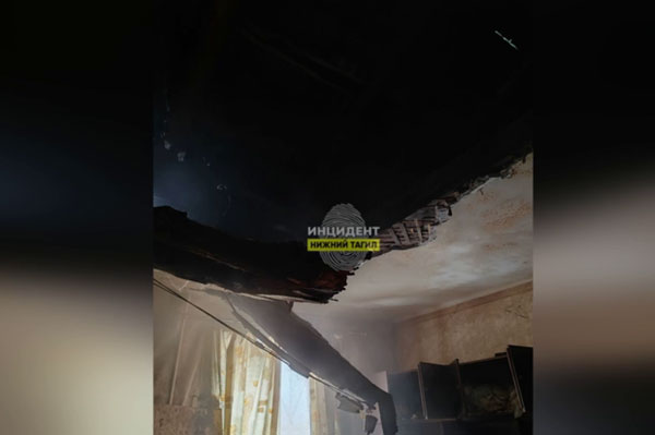 В Нижнем Тагиле в одном из домов обрушился потолок