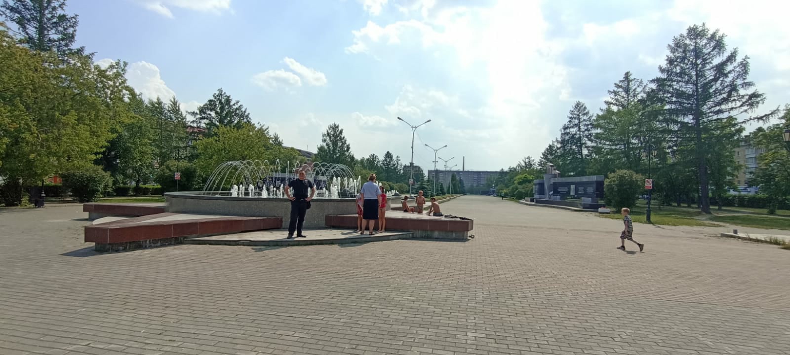 Купание в фонтанах в Нижнем Тагиле запрещено